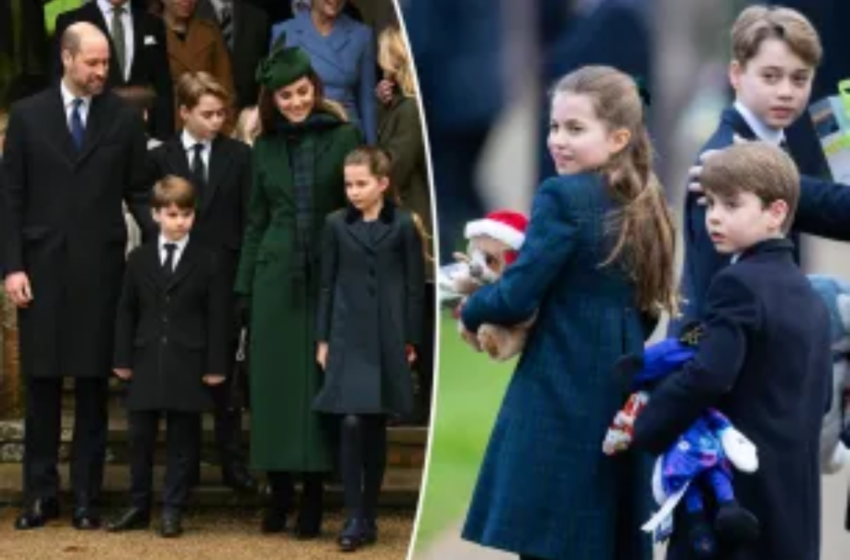  Pangeran Louis Curi Perhatian Pada Perayaan Natal 2024