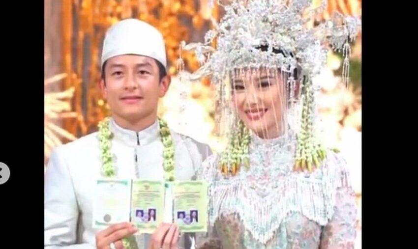  Rio Haryanto dan Athina Papadimitriou Resmi Suami Istri