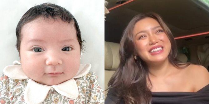  Jessica Iskandar Tunjukkan Wajah Putri Kecilnya, Hagia