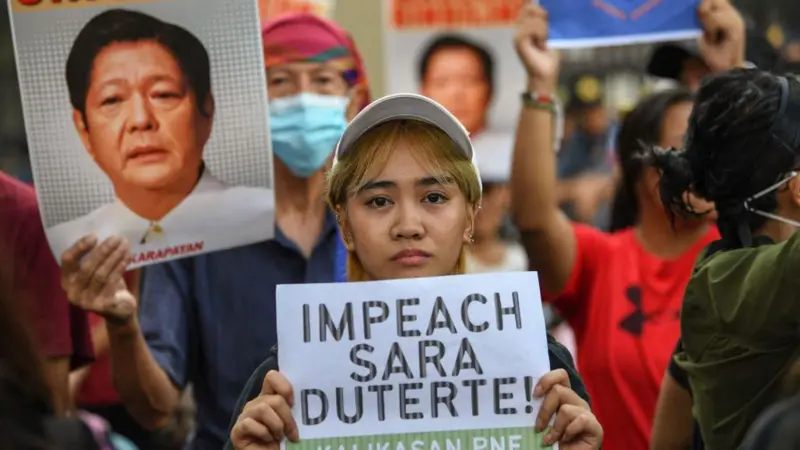  Parlemen Filipina Makzulkan Sara Duterte atas Dugaan Korupsi