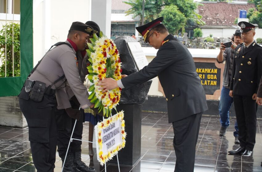  Polda DIY Peringati Harkitnas 2025 dengan Ziarah Pahlawan