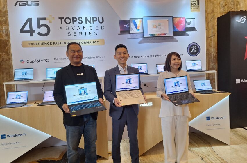  ASUS Pamerkan Laptop AI Paling Lengkap di Kelasnya