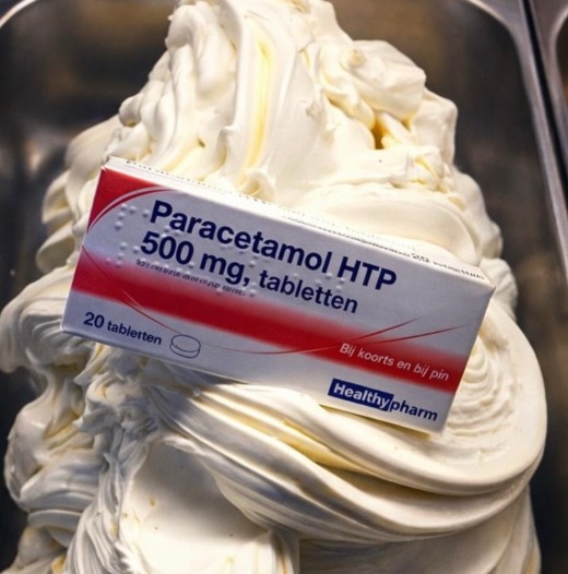  Es Krim Rasa Paracetamol Viral di Belanda