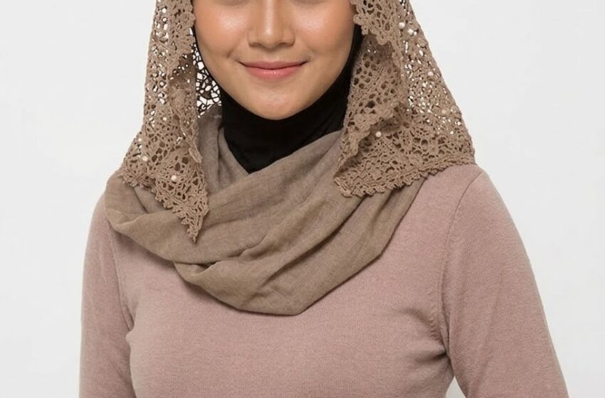  Pashmina Renda Comeback di 2026, Tampilan Chic nan Elegan