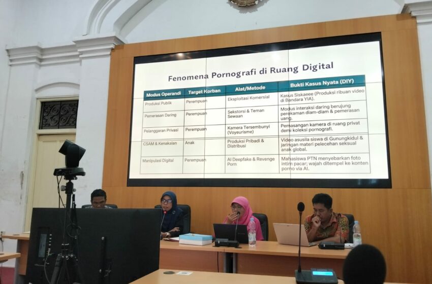  Siswa SD Terpapar Pornografi, Setda DIY & Mitra Wacana Susun Rencana Aksi Daerah