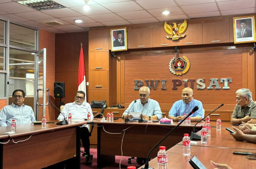  PWI Pusat Tetapkan Marthen Selamet Susanto Jadi Sekjen