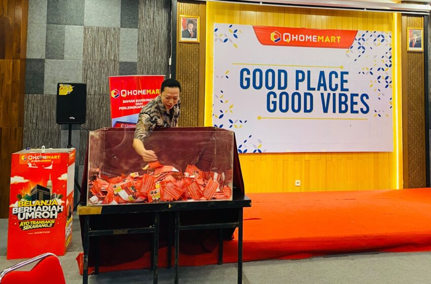  Apresiasi Pelanggan Setia, Qhomemart Gelar Pengundian Berhadiah Umrah