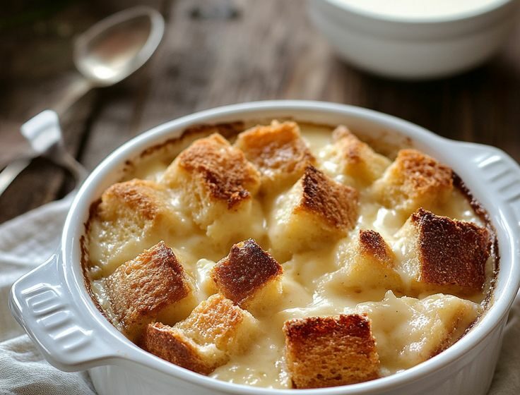  Resep Bread Pudding Vla Cokelat, Manis Gurih